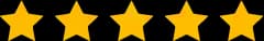 5 Star Rating