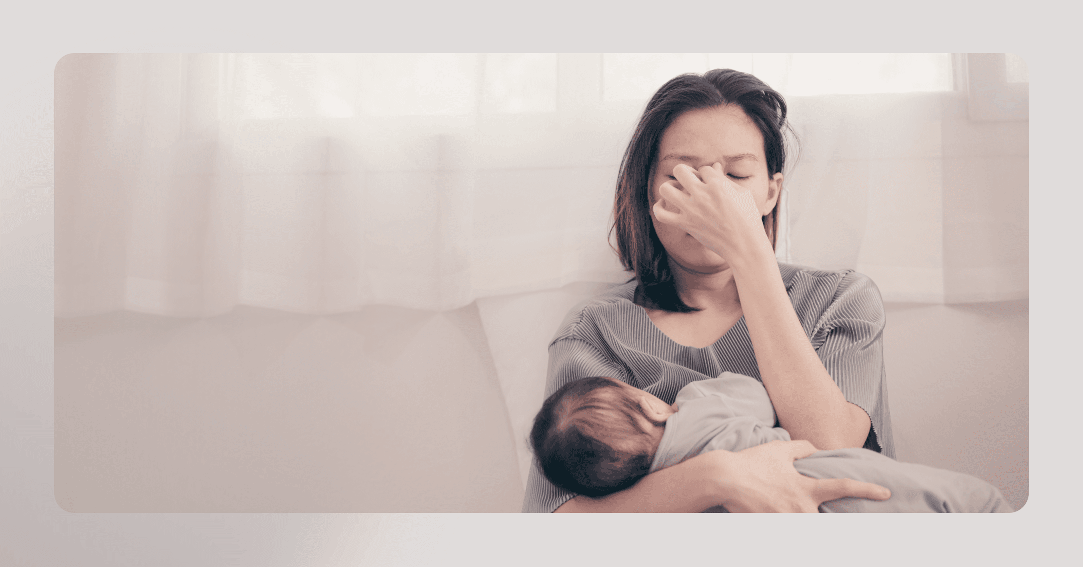 woman feeling sad due to unmanaged postpartum OCD