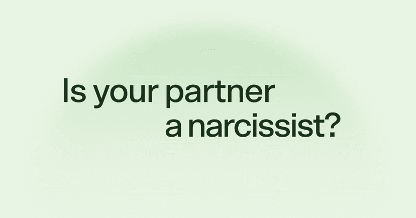 Is your partner a narcissist?