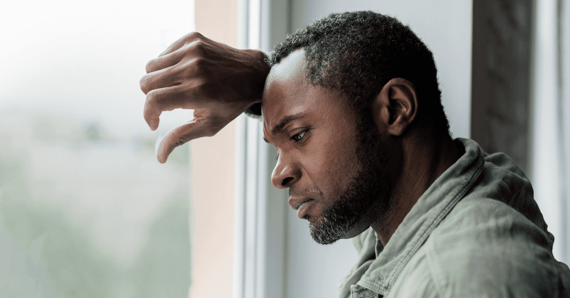 man experiencing helplessness to avoid further disappointment
