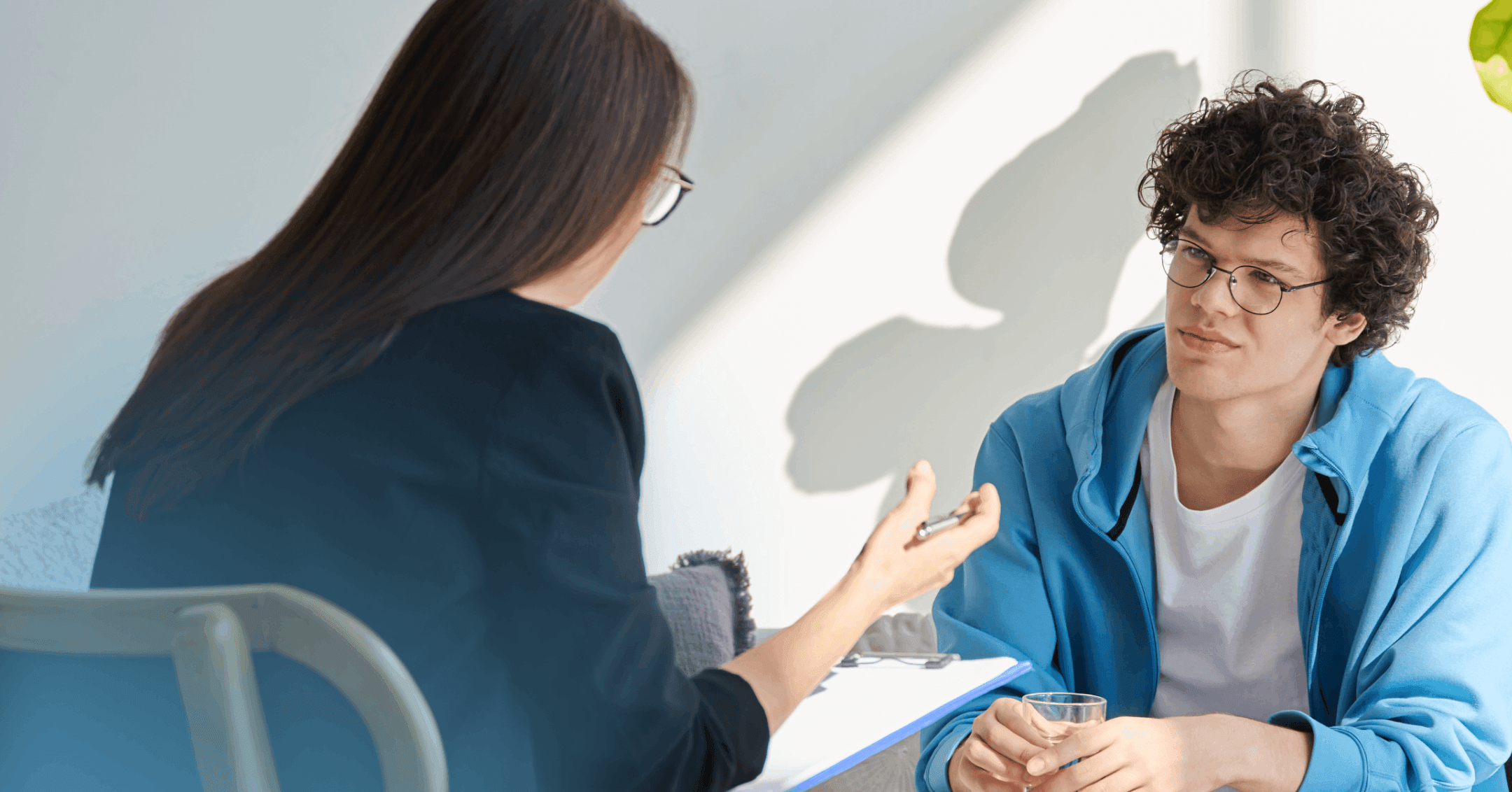 man getting information about MRT