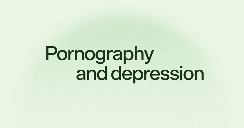 Pornography and depression