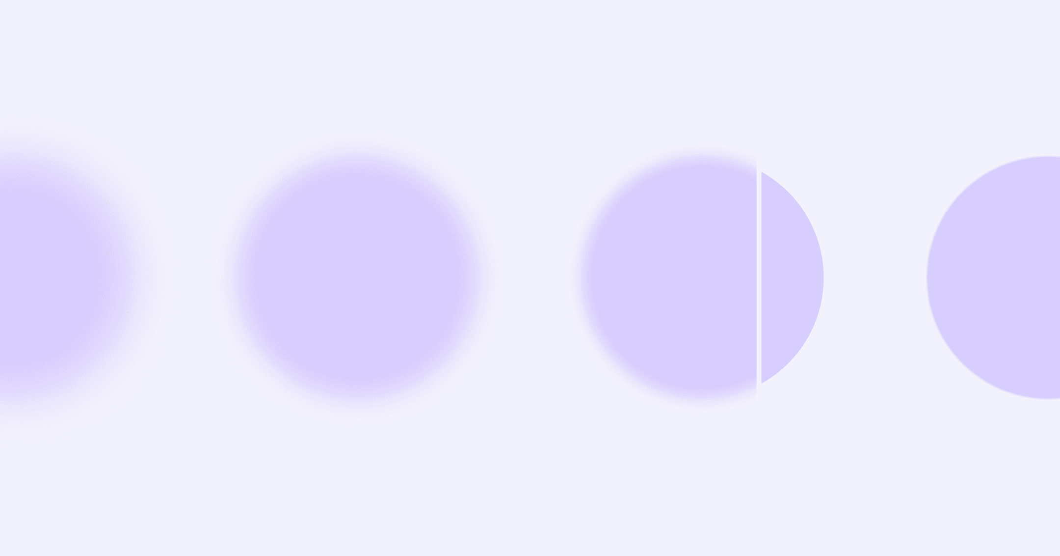 mostly blurred purple circles with sharply focused portion as conceptual representation of ways a situationship can harm your mental health