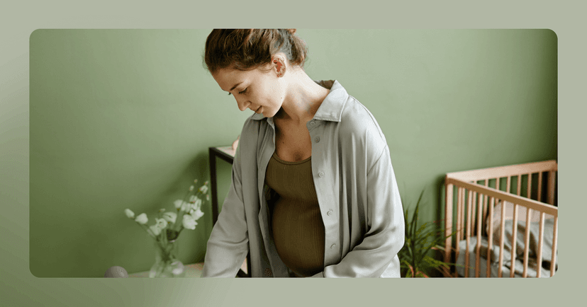 woman experiencing lack of support during pregnancy