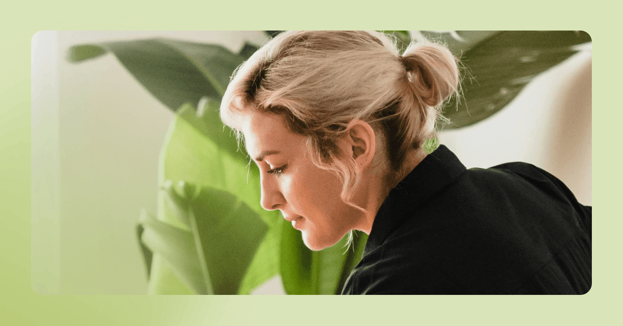 woman avoiding risks and new things