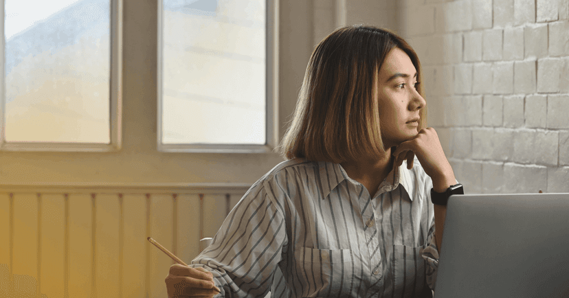 woman practicing mindfulness to address boredom-induced depression