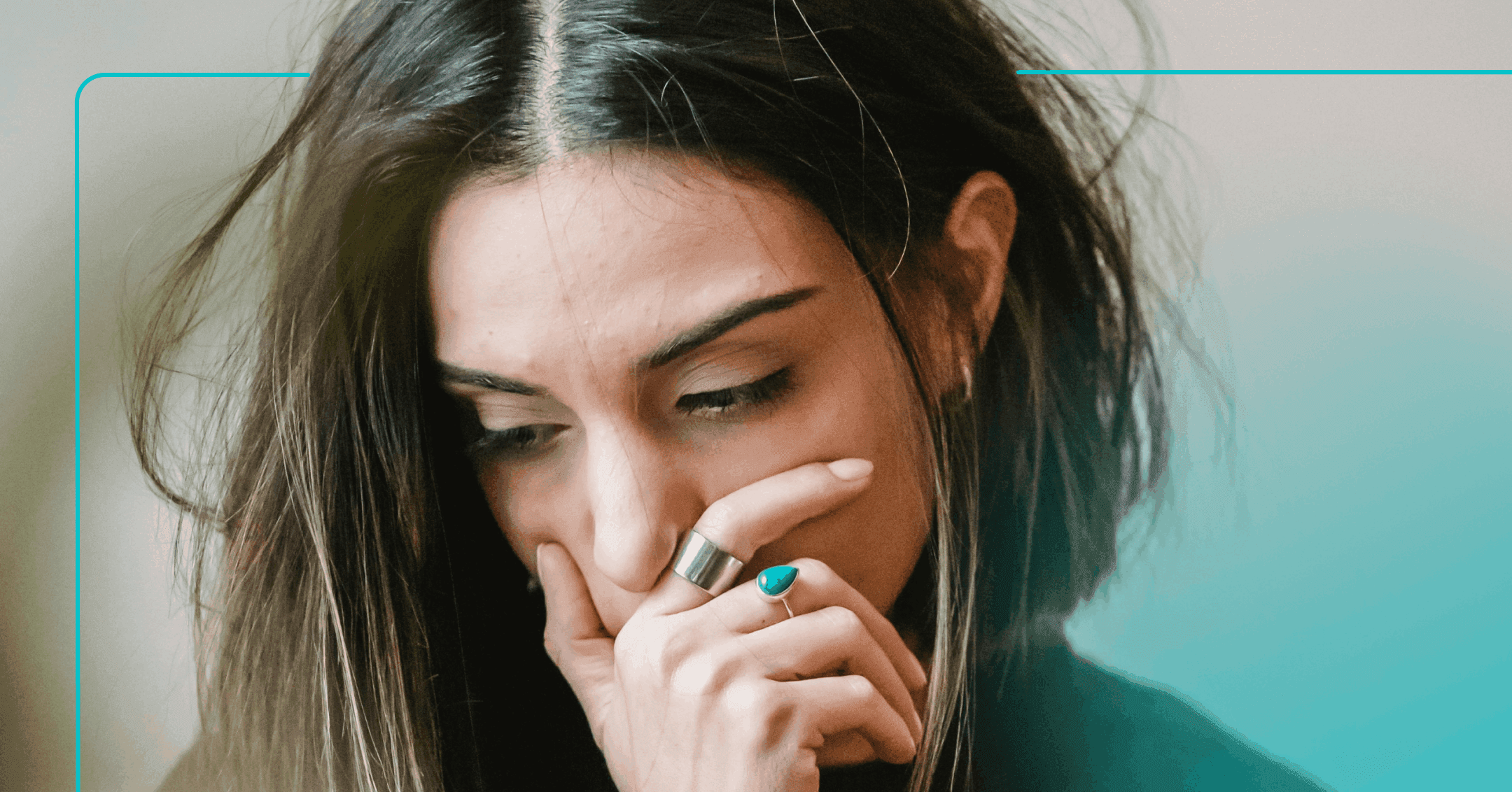 woman feeling anxious due to early morning depression