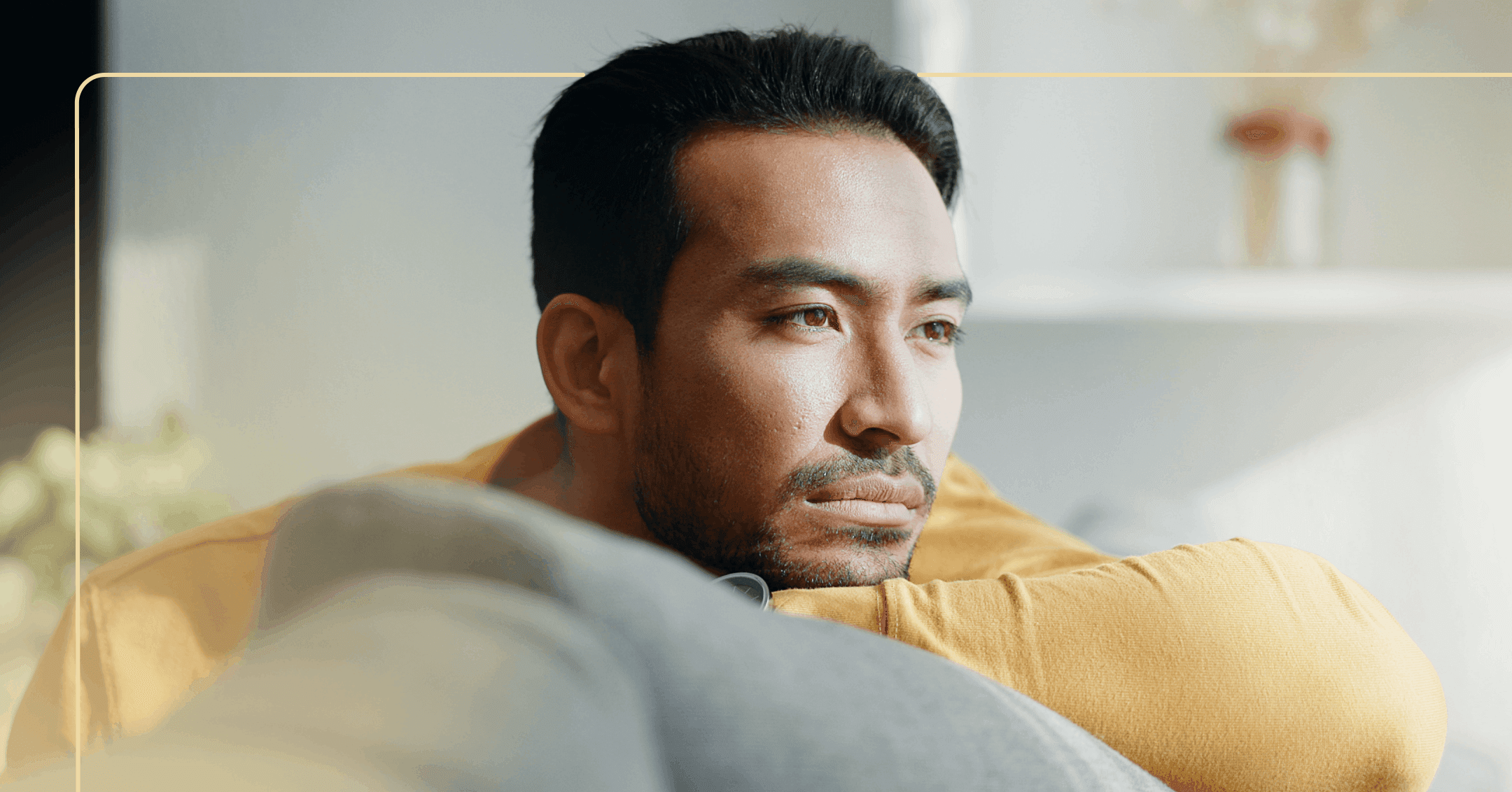 man having difficulty brushing off small mistakes