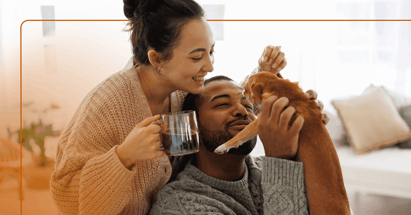 a couple expressing shared goals