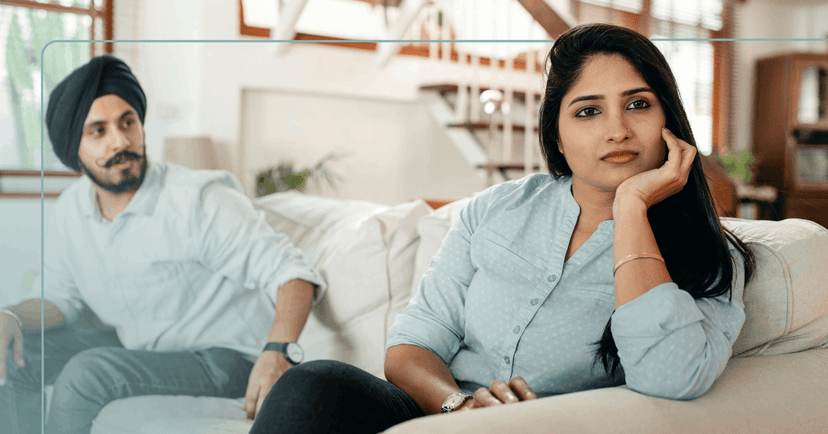 woman fearing falling out of favor