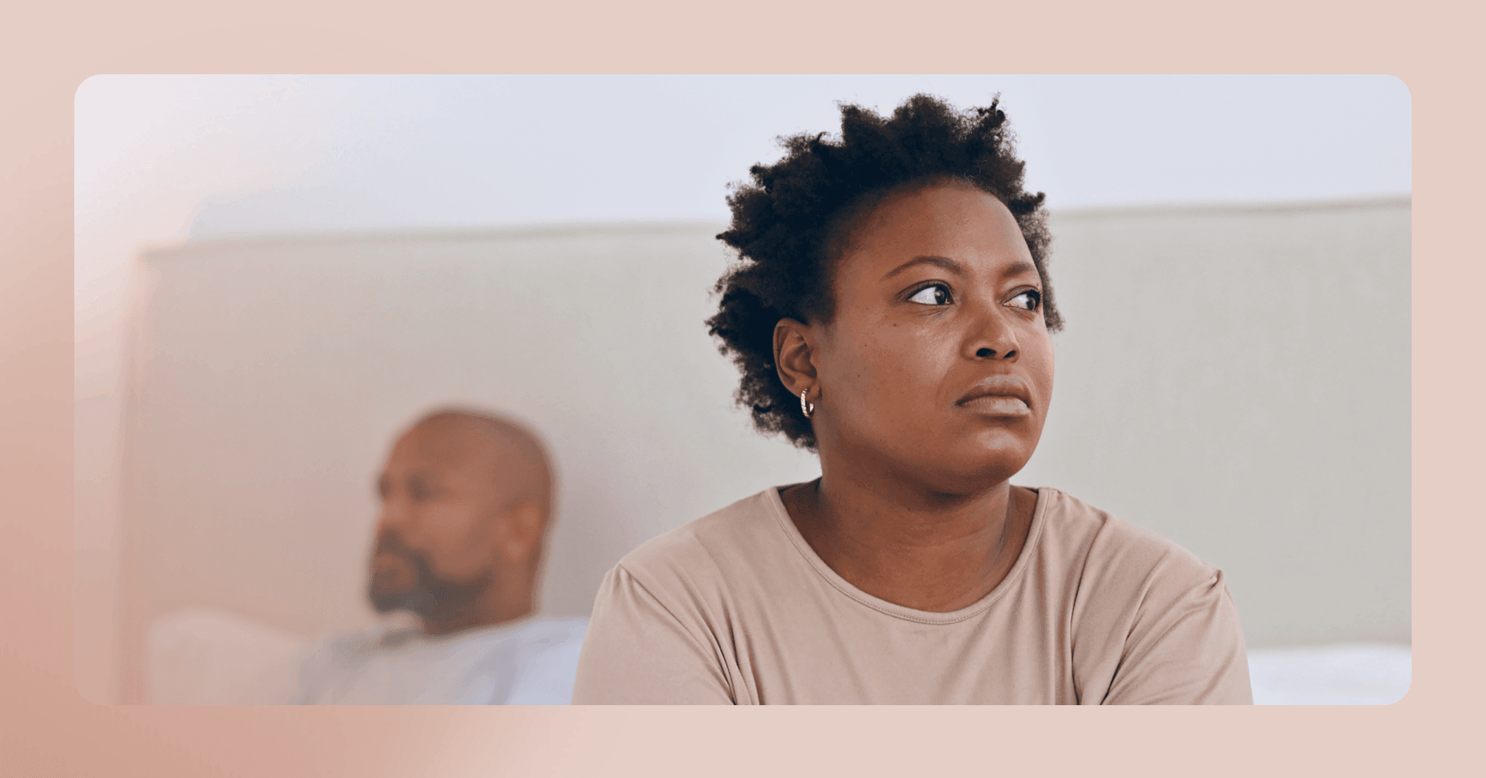 woman seeking clarification from her partner about a microaggression