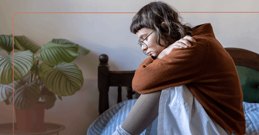 woman with ADHD experiencing shame after forgetting a deadline