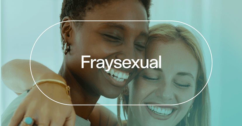woman who is fraysexual having open communication with her partner