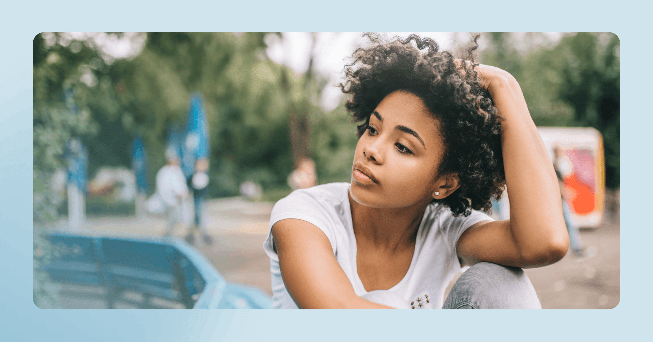 young woman experiencing critical inner voices