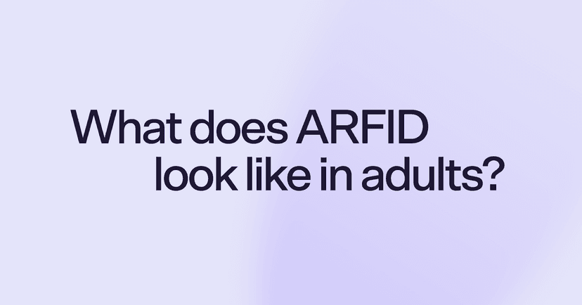 What does ARFID look like in adults?