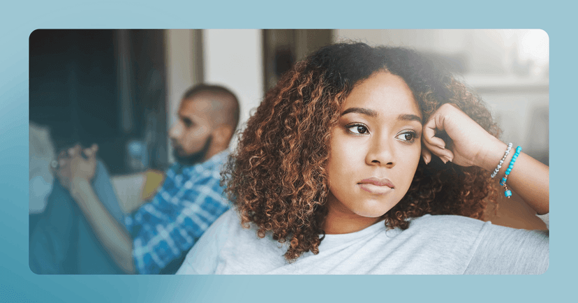 woman lacking emotional awareness