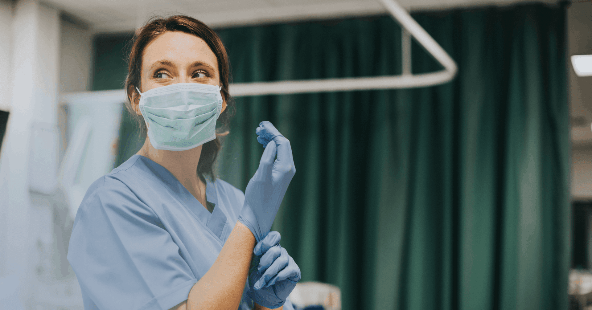 woman experiencing symptoms of depression after working long hours