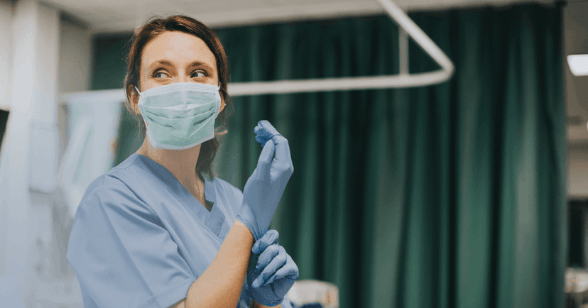 woman experiencing symptoms of depression after working long hours