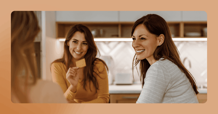 woman who is an HSP with ADHD showing authentic expression