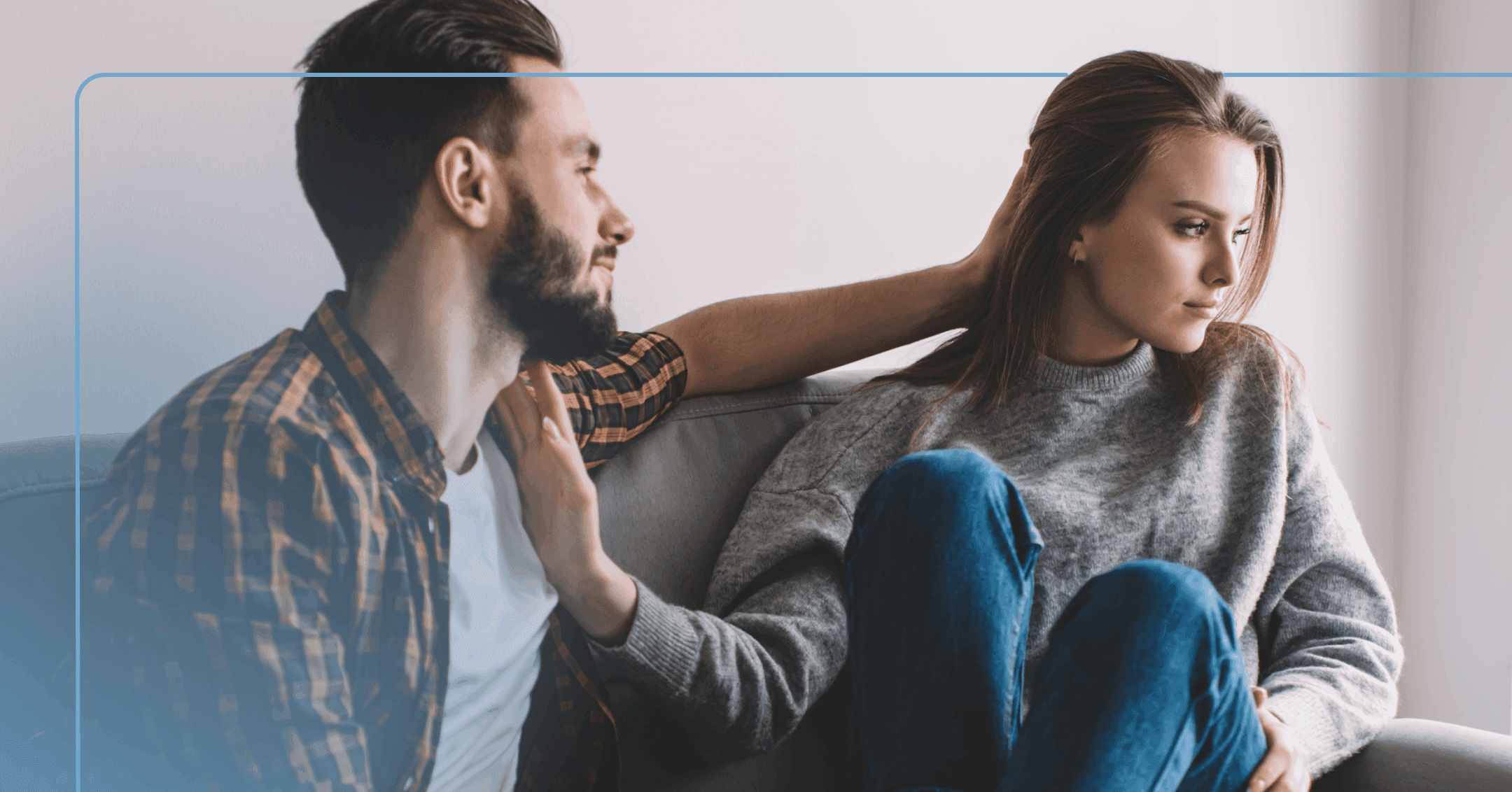 a couple dealing with emotional pressure