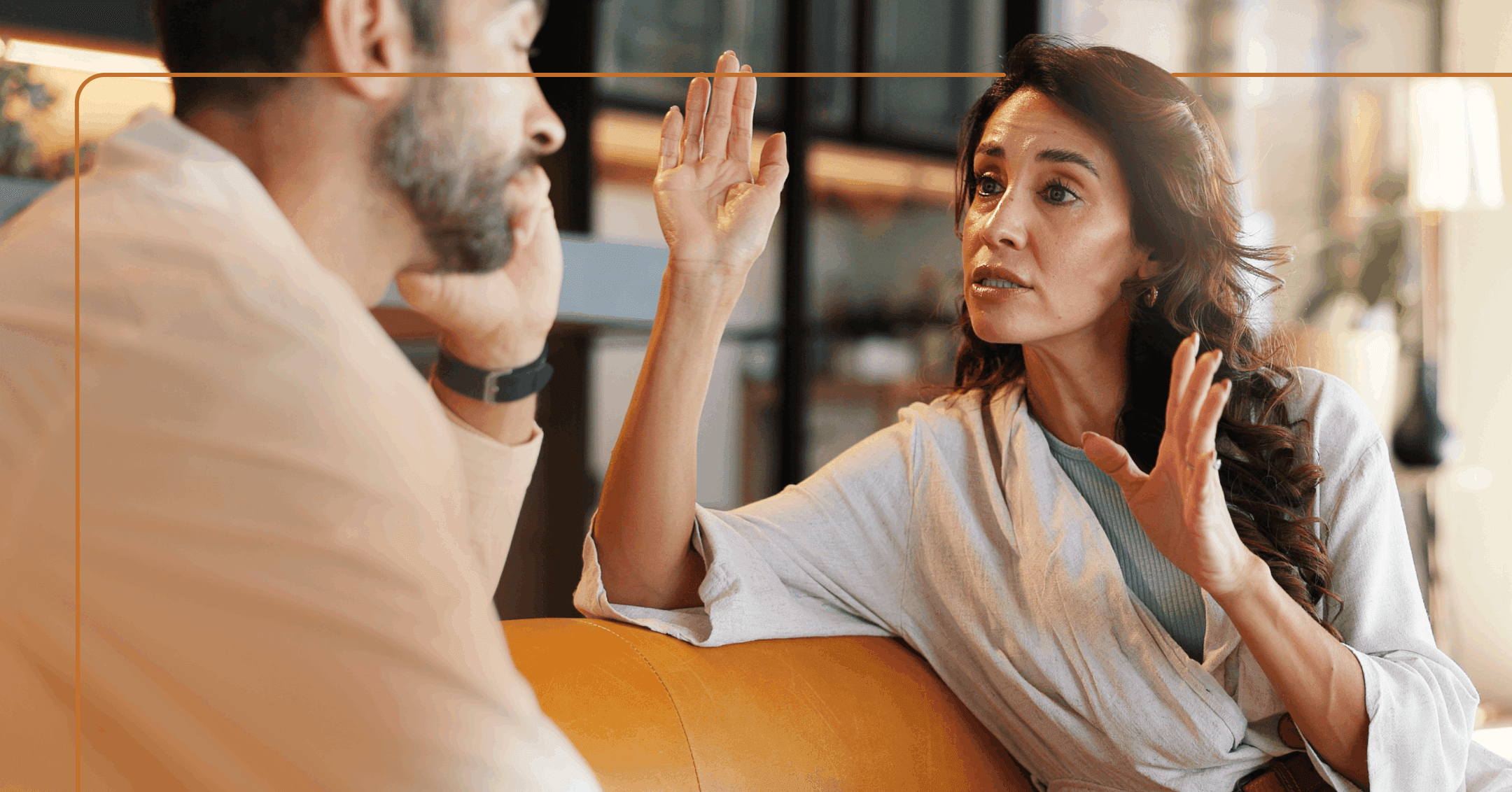 woman trying to learn the difference between aggressive and assertive communication