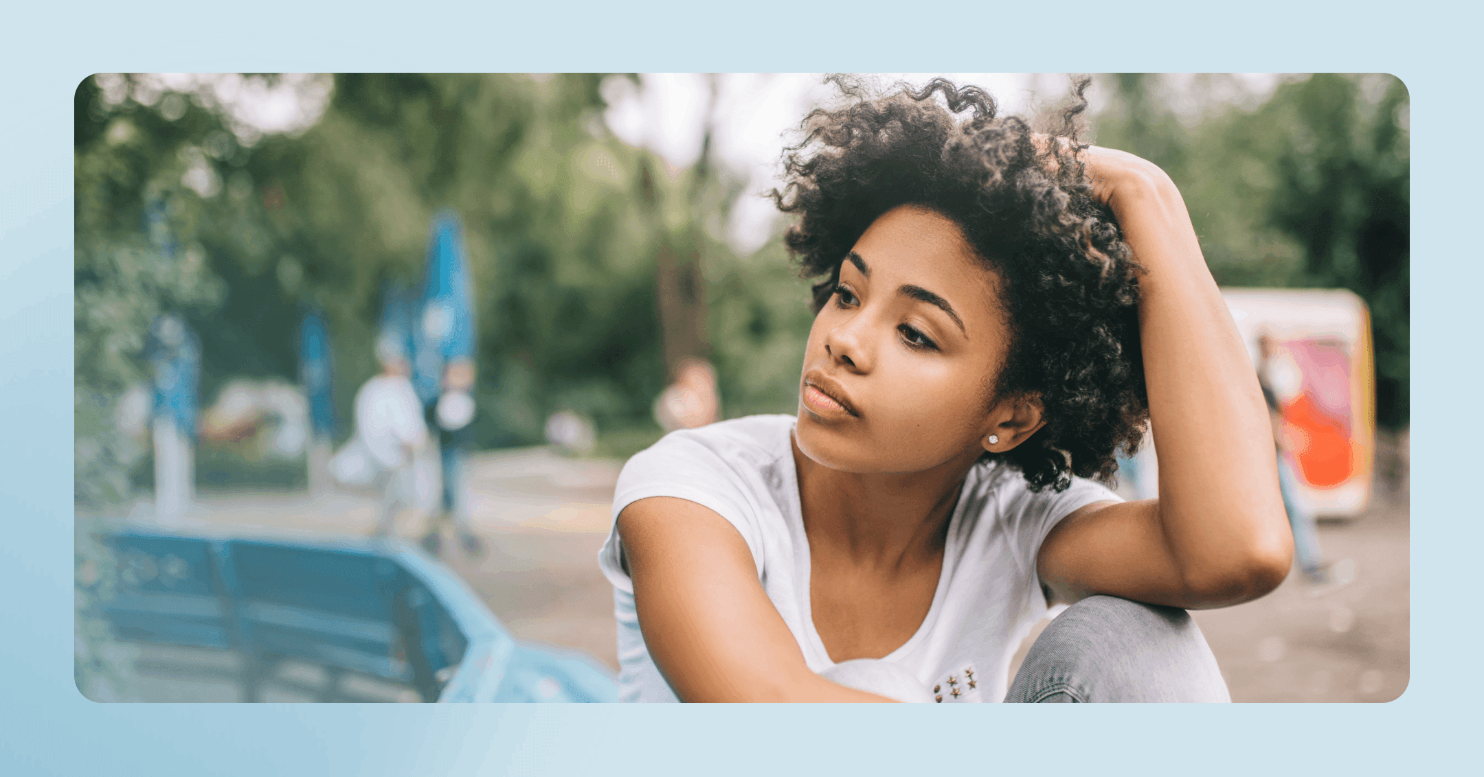 young woman experiencing low energy