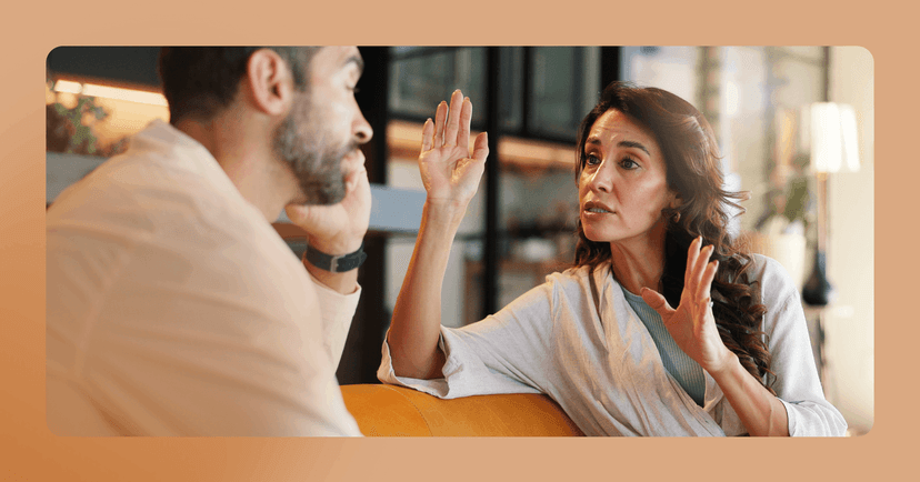 woman losing her temper due to ADHD spouse burnout