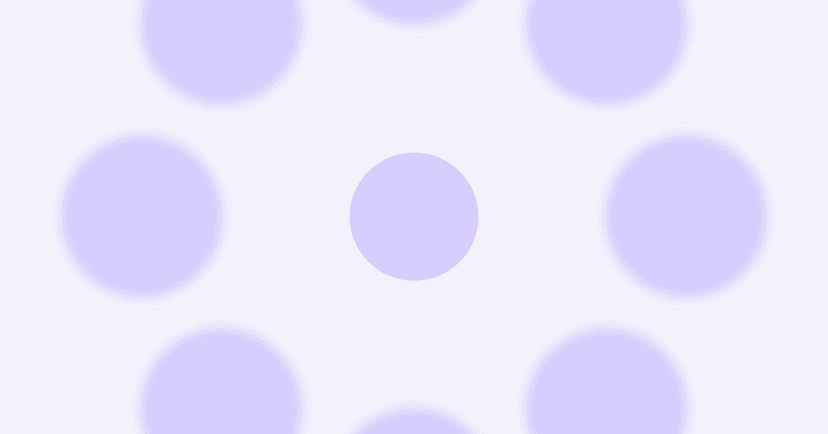 group of blurred and clear purple circles illustrating how there's flexibility in PCT