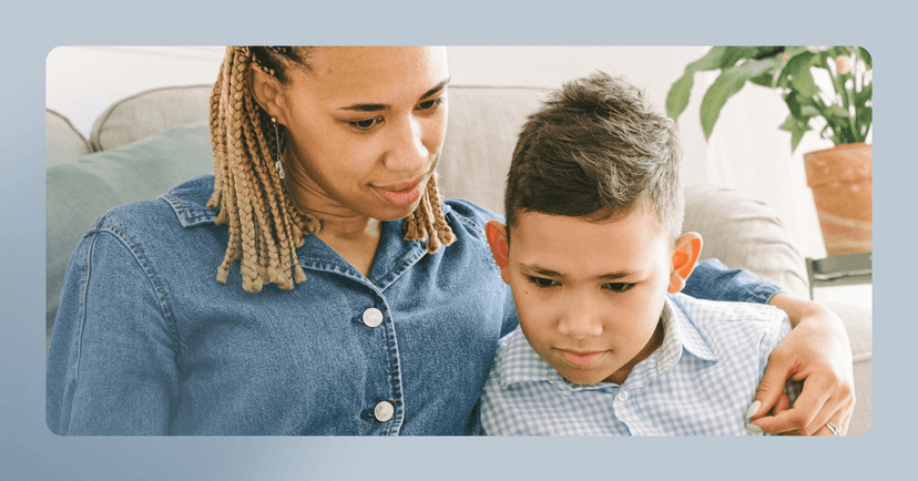 Mother being overreliant on her son