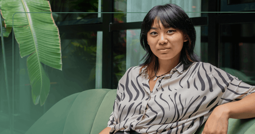 woman coping with the urge to pick at her skin