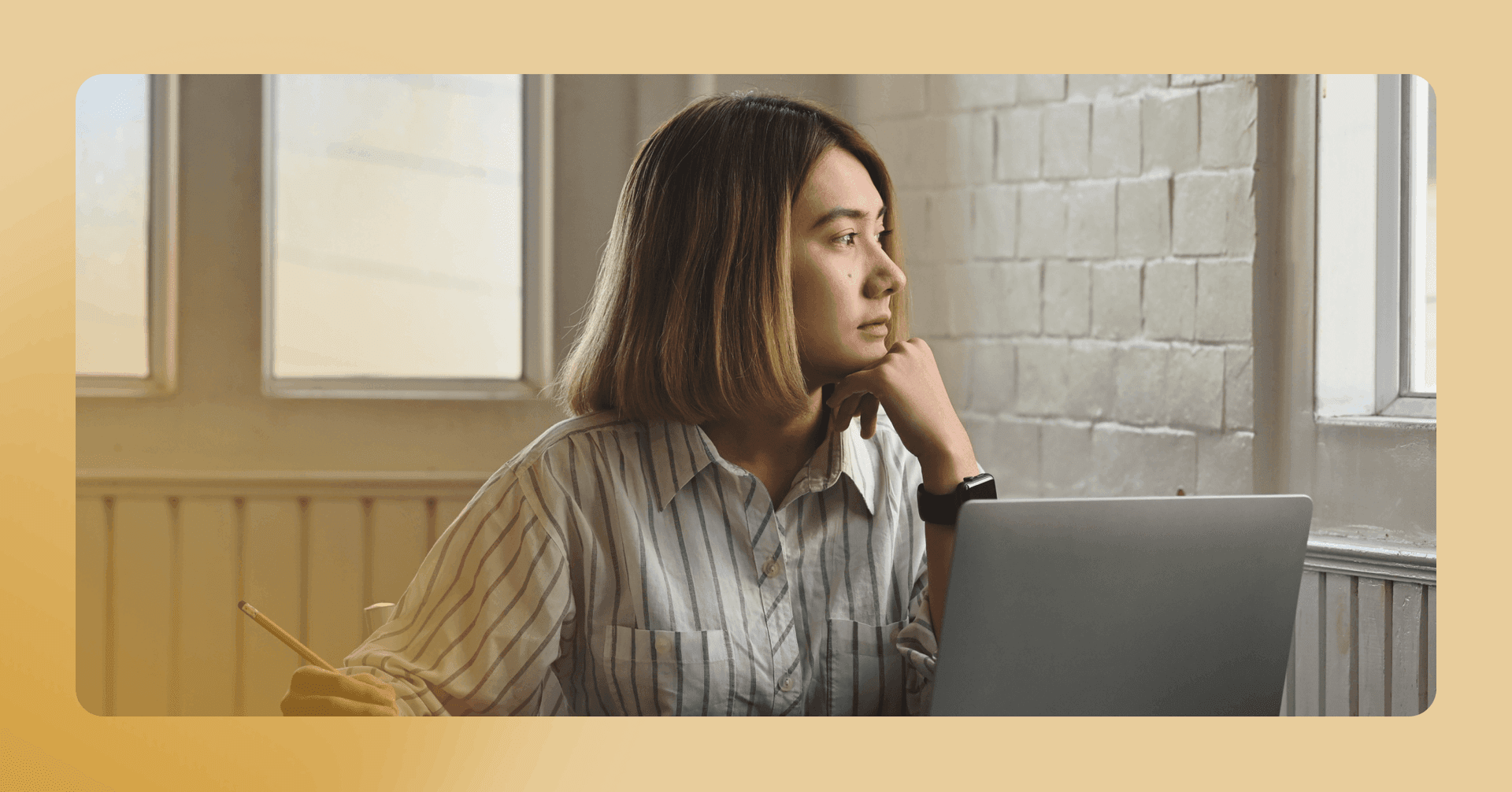 woman feeling apathetic and considering working with a mental health professional