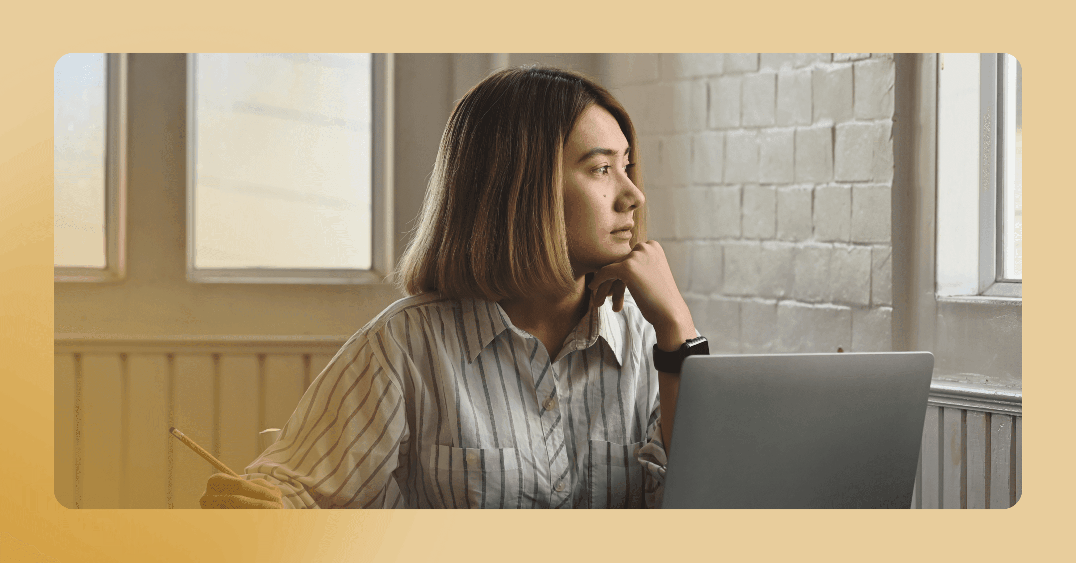 woman feeling apathetic and considering working with a mental health professional