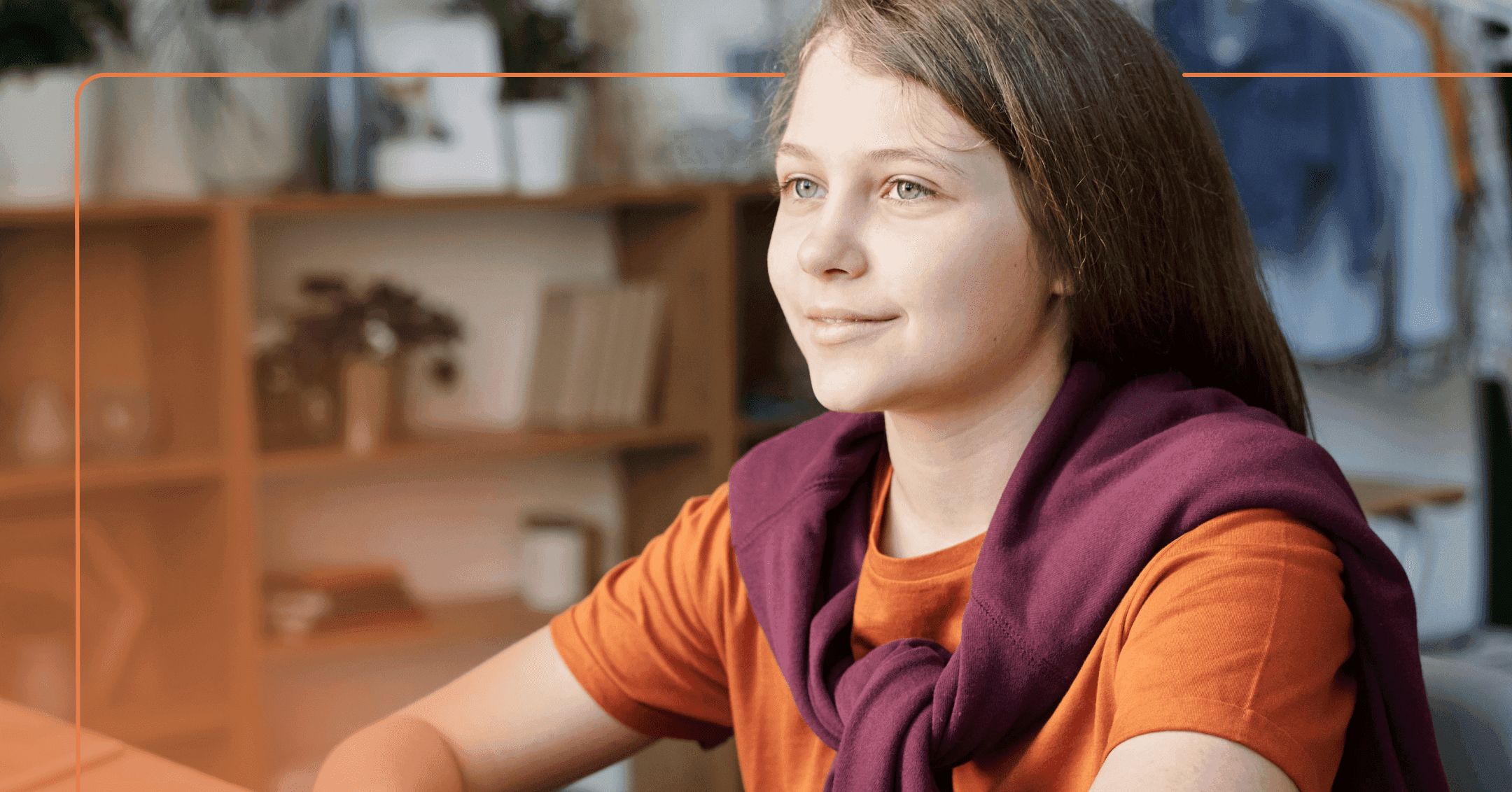 young girl with kleptomania having recurring urges to steal things