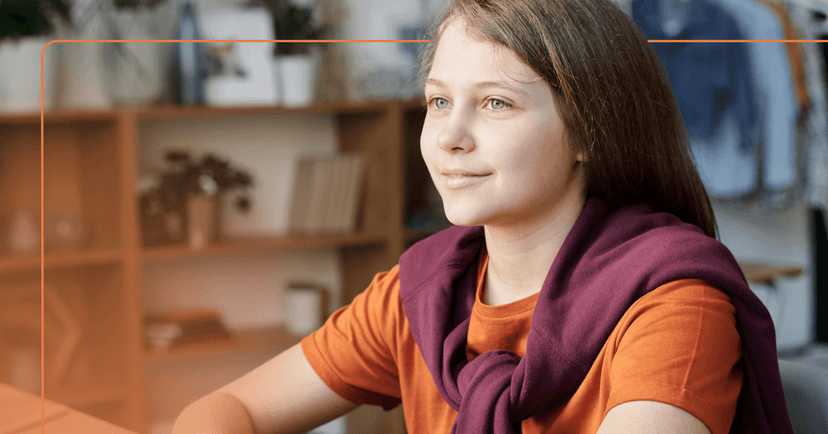 young girl with kleptomania having recurring urges to steal things