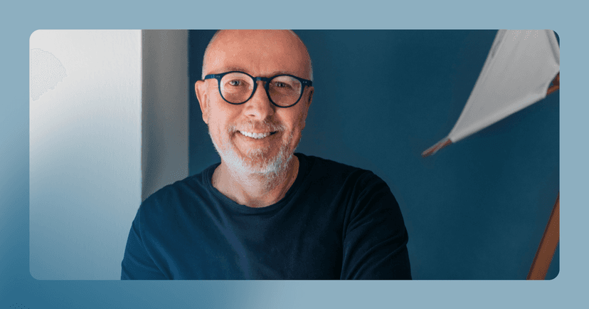 man with eating disorder concealing his vulnerabilities