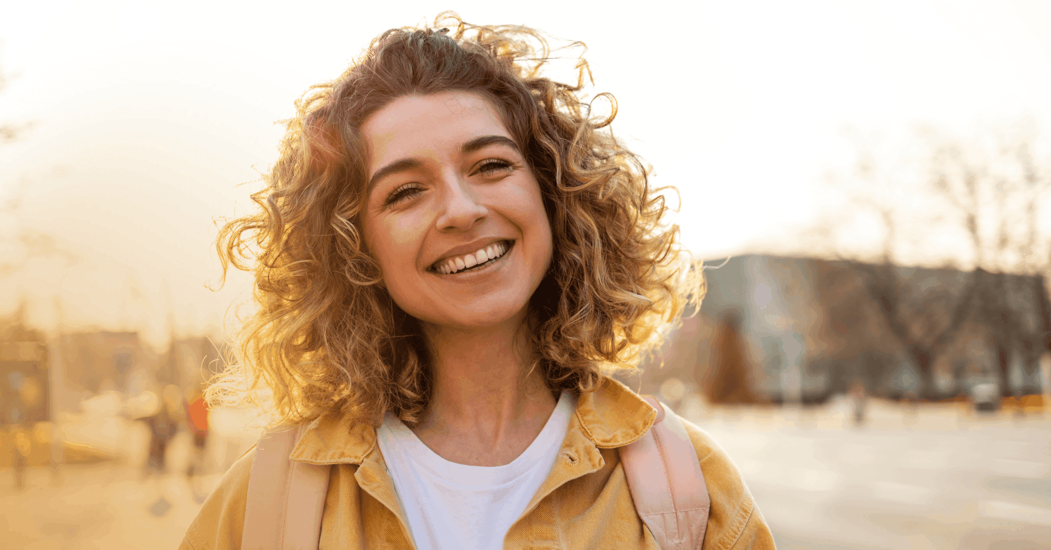 woman prioritizing her well-being after coming out