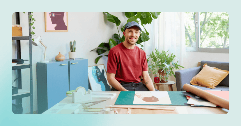 man with anxiety trying to find a balance with cannabis