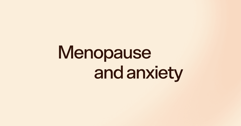 Menopause and anxiety