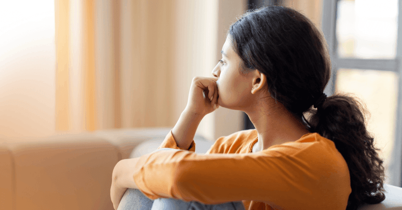 woman processing her emotions after a friend breakup