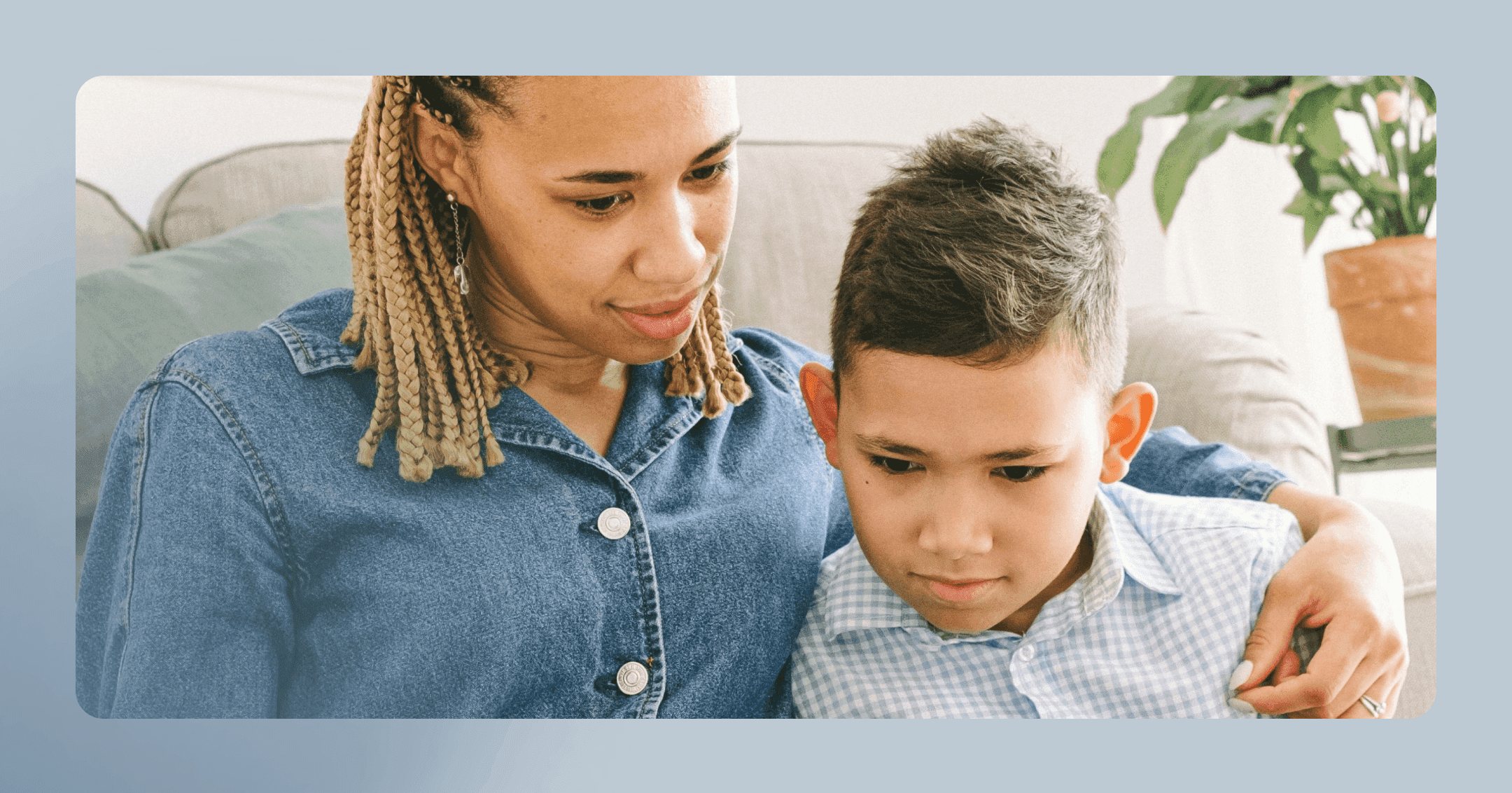 Mother being overreliant on her son