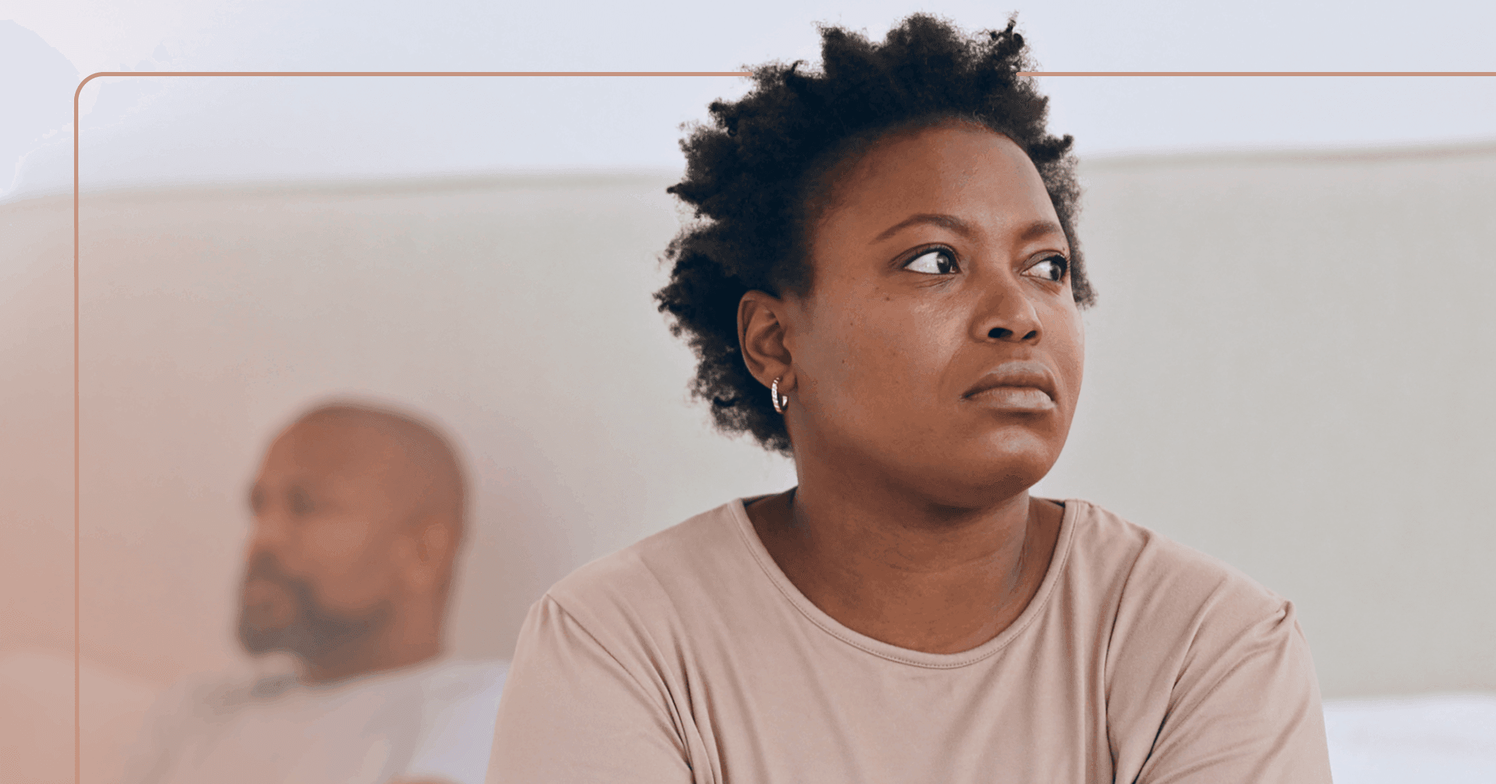 a couple experiencing apathy by going through the motions