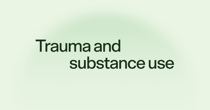 Trauma and substance use