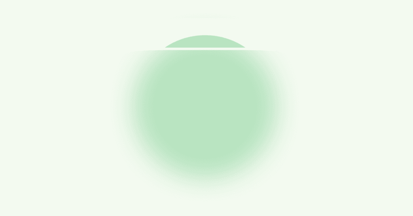 mostly blurred green circle with sharply focused portion as a conceptual representation of different types of ethical nonmonogamy