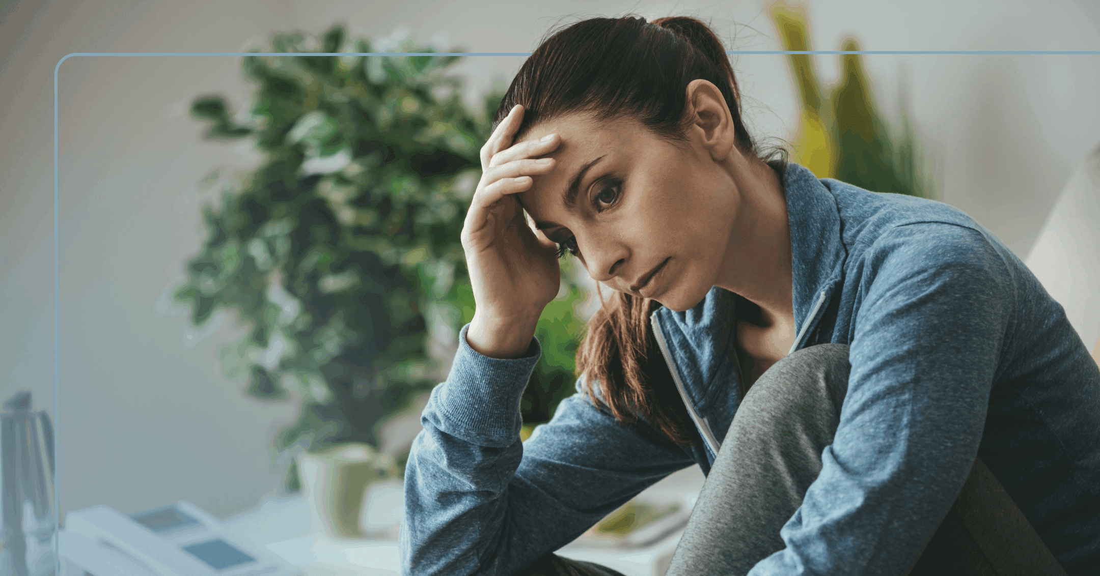 woman with ADHD experiencing emotional exhaustion