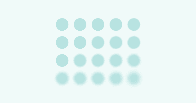 grid of blurred and clear blue circles illustrating how there are strategies to access psychiatric care