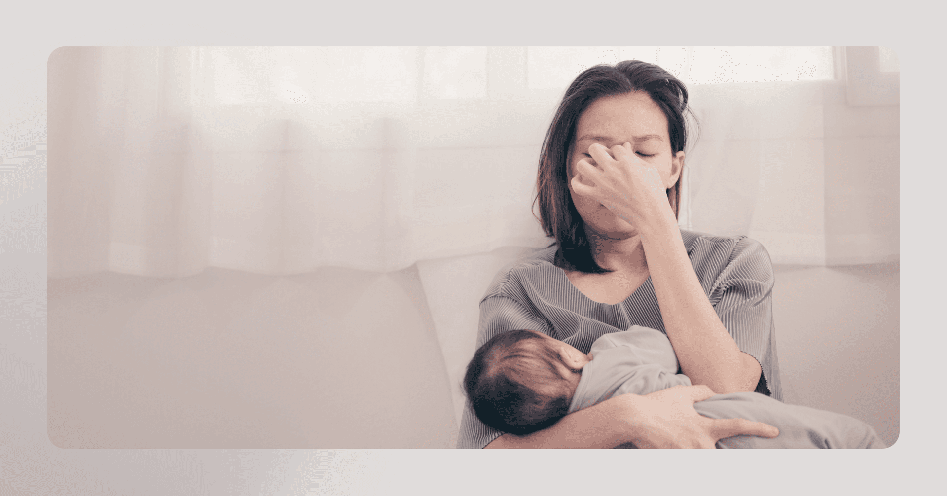 woman feeling sad due to unmanaged postpartum OCD