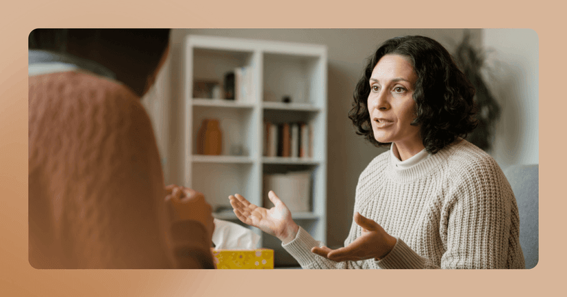 woman asking her psychiatrist about a BPD diagnosis