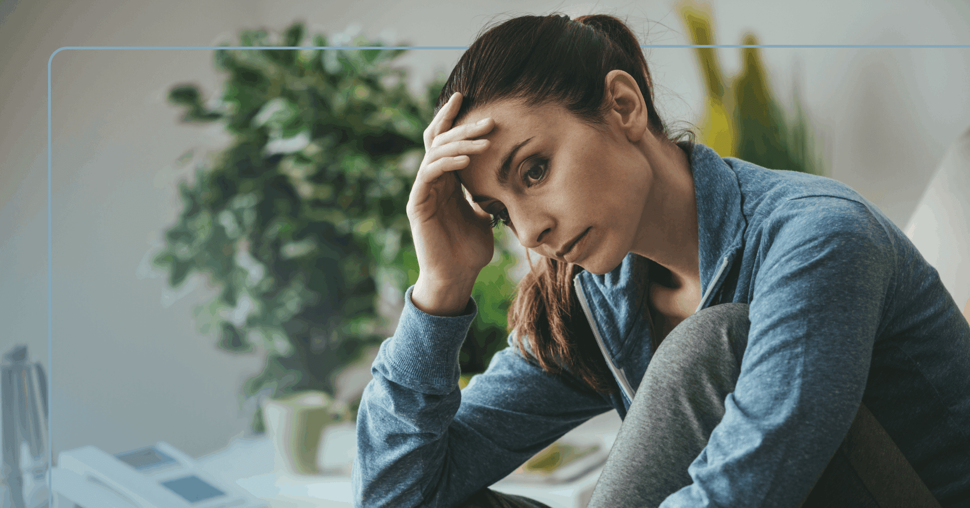 woman limiting contact with harmful family members
