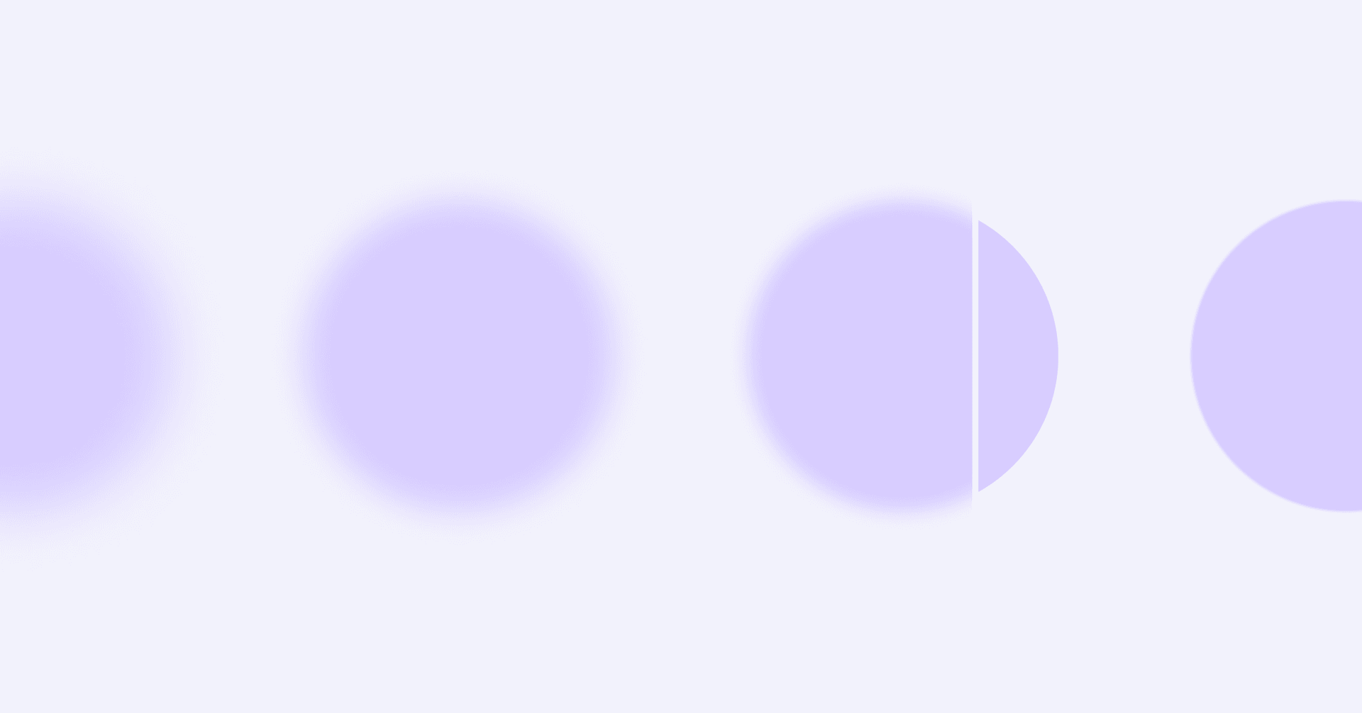 mostly blurred purple circles with sharply focused portion as conceptual representation of ways a situationship can harm your mental health