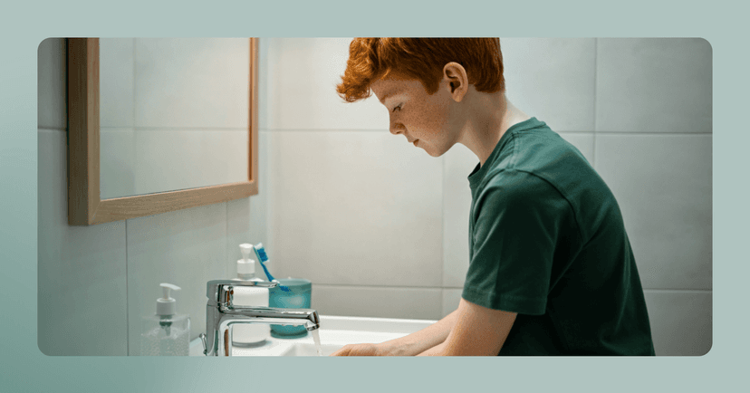 young boy starting to isolate himself socially